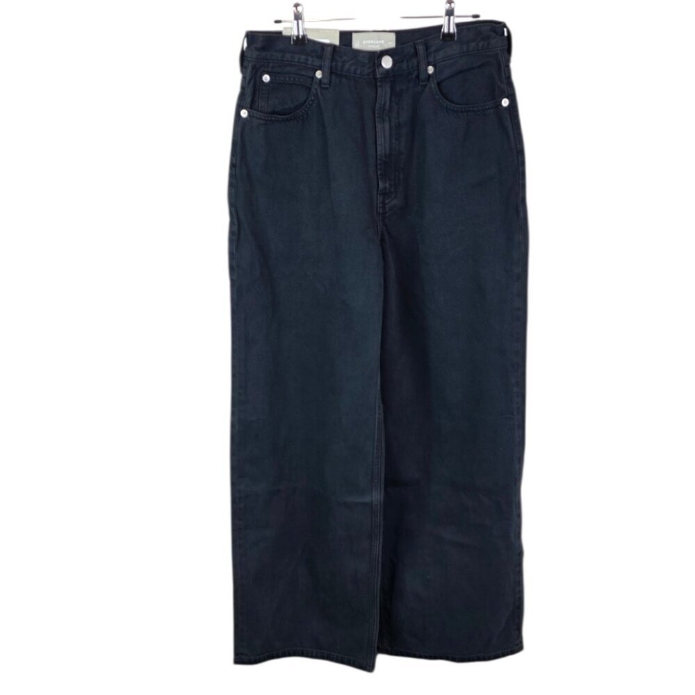 Everlane The Baggy Jean, Ink Wash, Wide Leg, High Rise, 90's Style, Womens 29